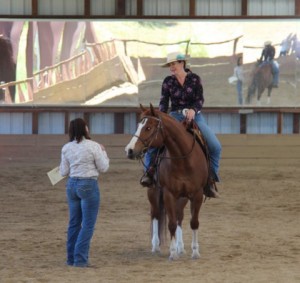 Splash Dressage Western Dressage Clinic 2013 Lisa Horning